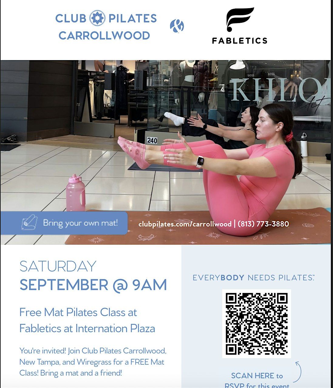 Pilates w\/Marlana from Club Pilates Carrollwood