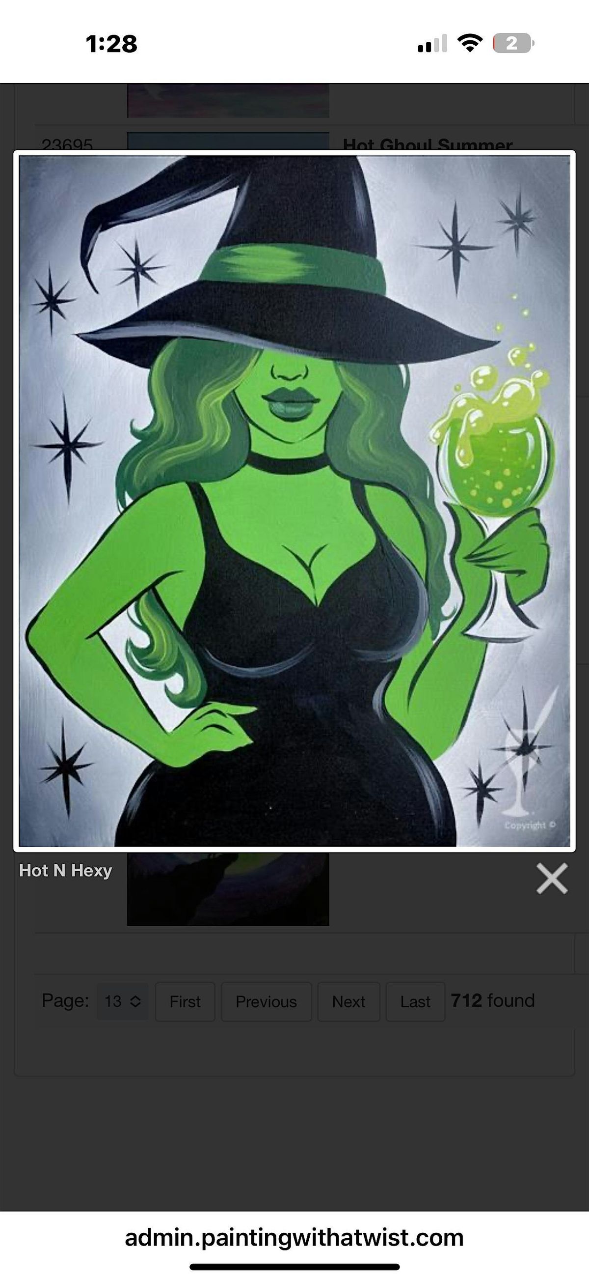 COSTUMES, COCKTAILS AND CANVAS