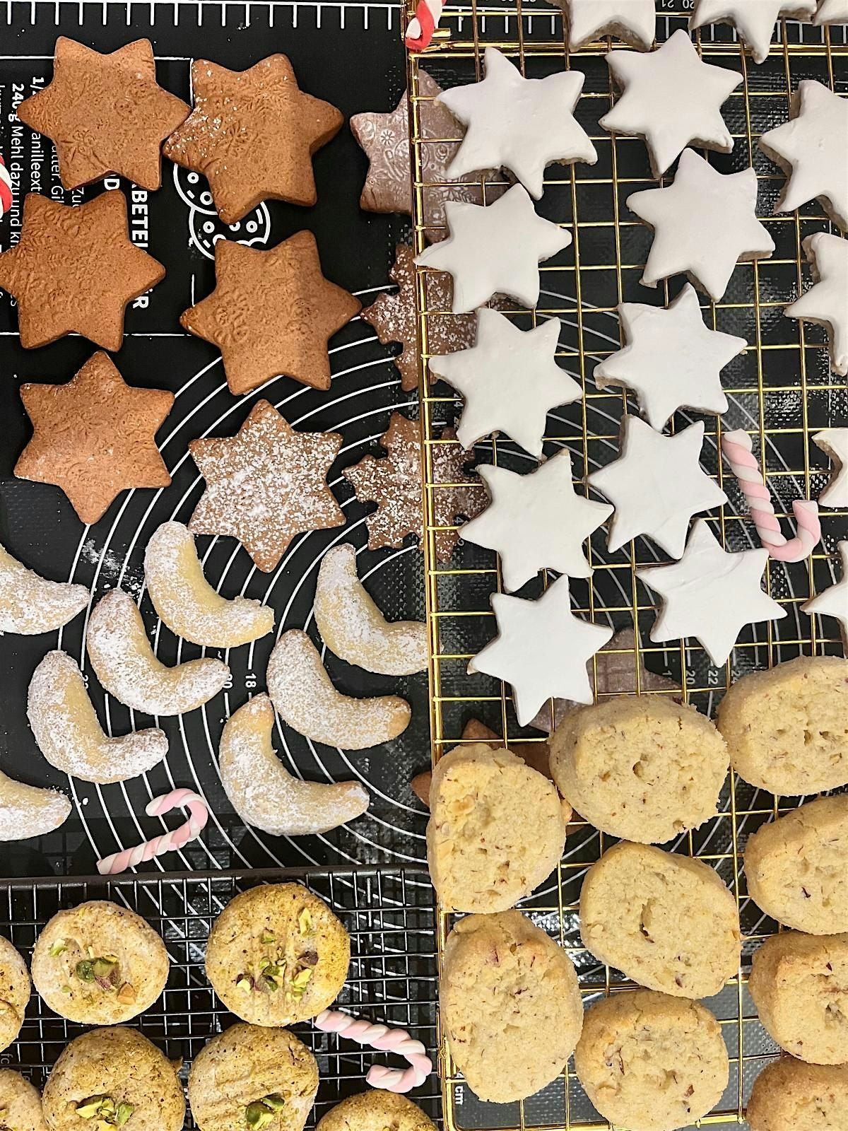 Weihnachts-Pl\u00e4tzchen Backkurs