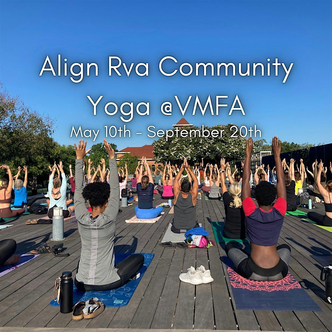Align RVA Community Yoga @VMFA