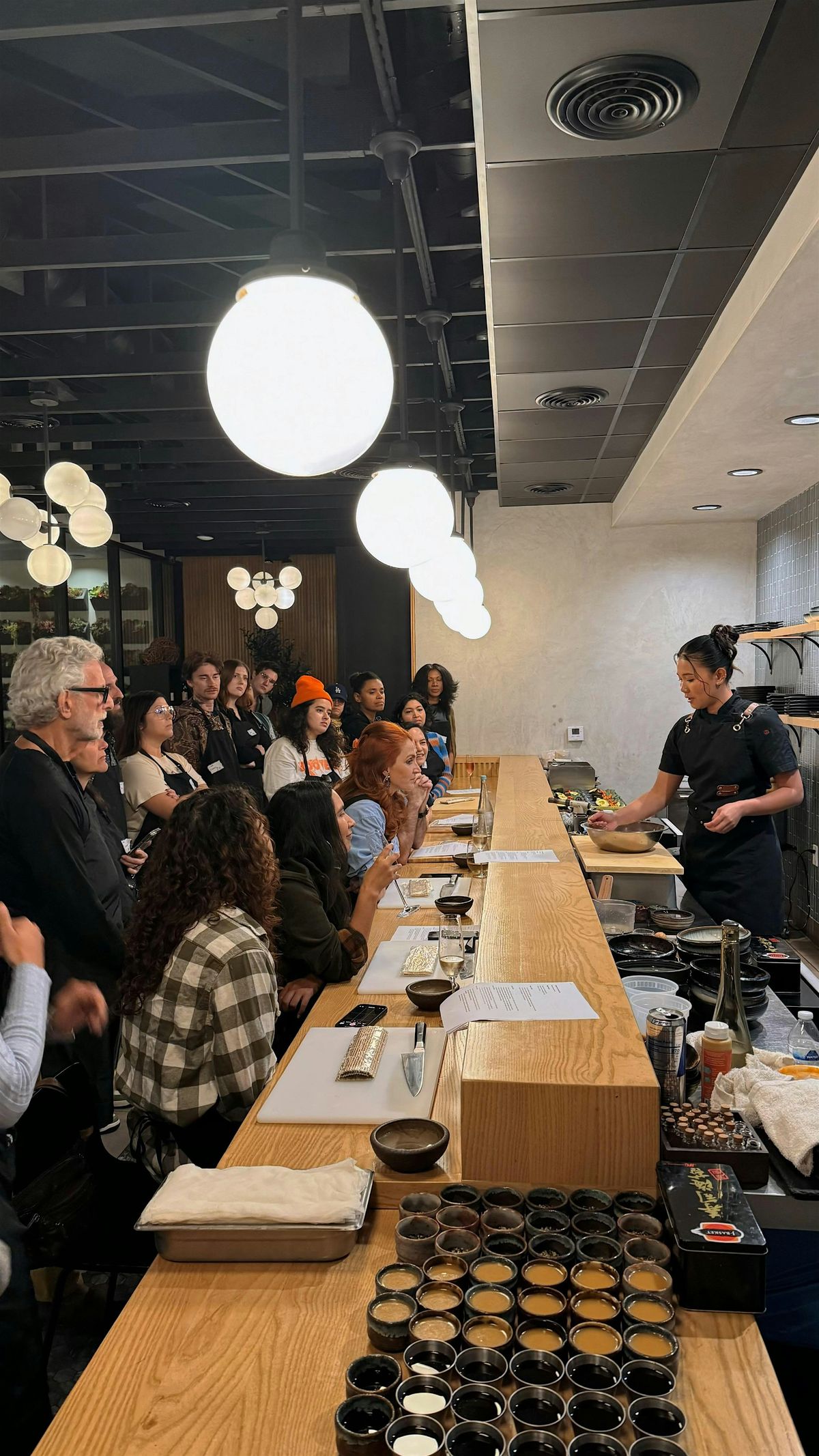 Sushi class and Sake tasting