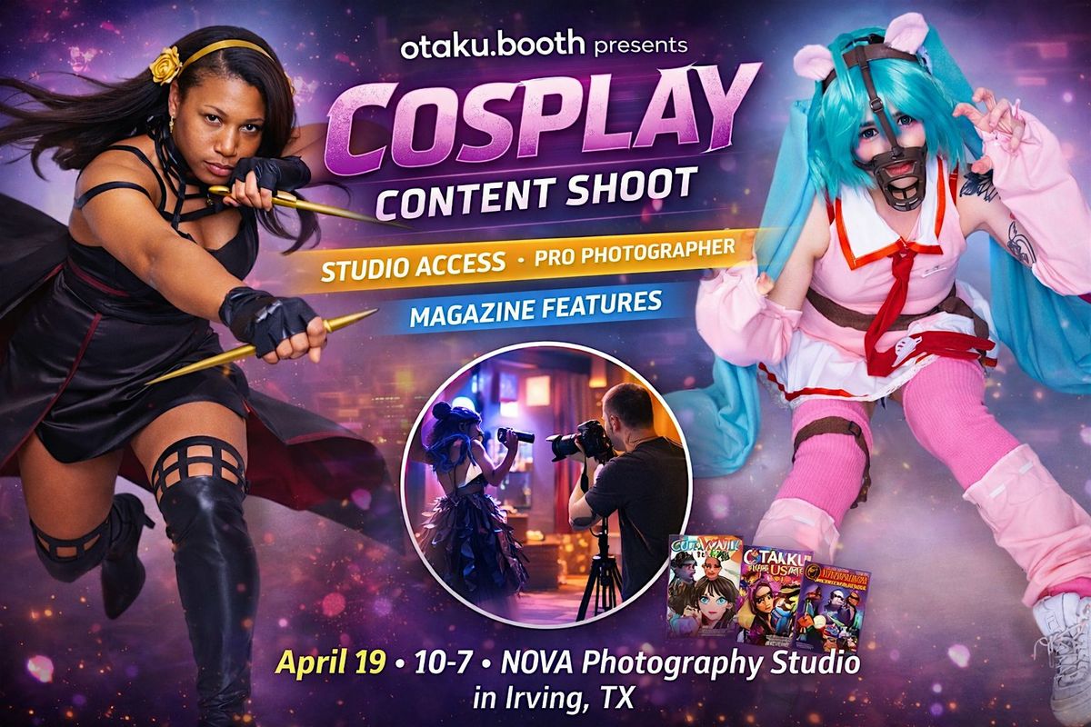Otaku Booth May Cosplay Photoshoot