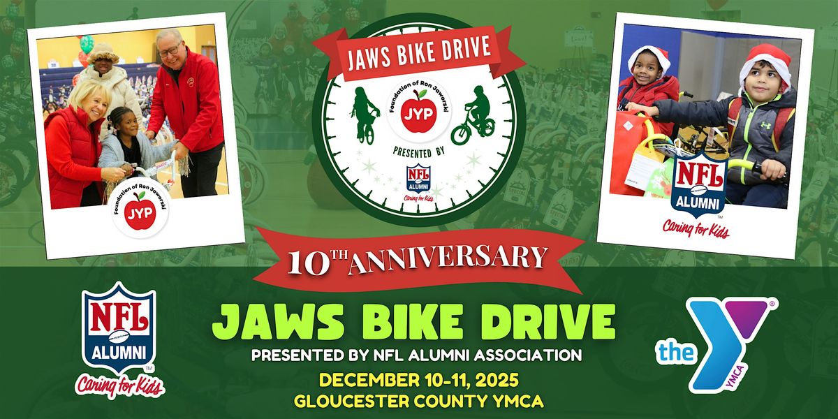 2025 Ron Jaworski Holiday Bike Drive Presented by NFL Alumni Association