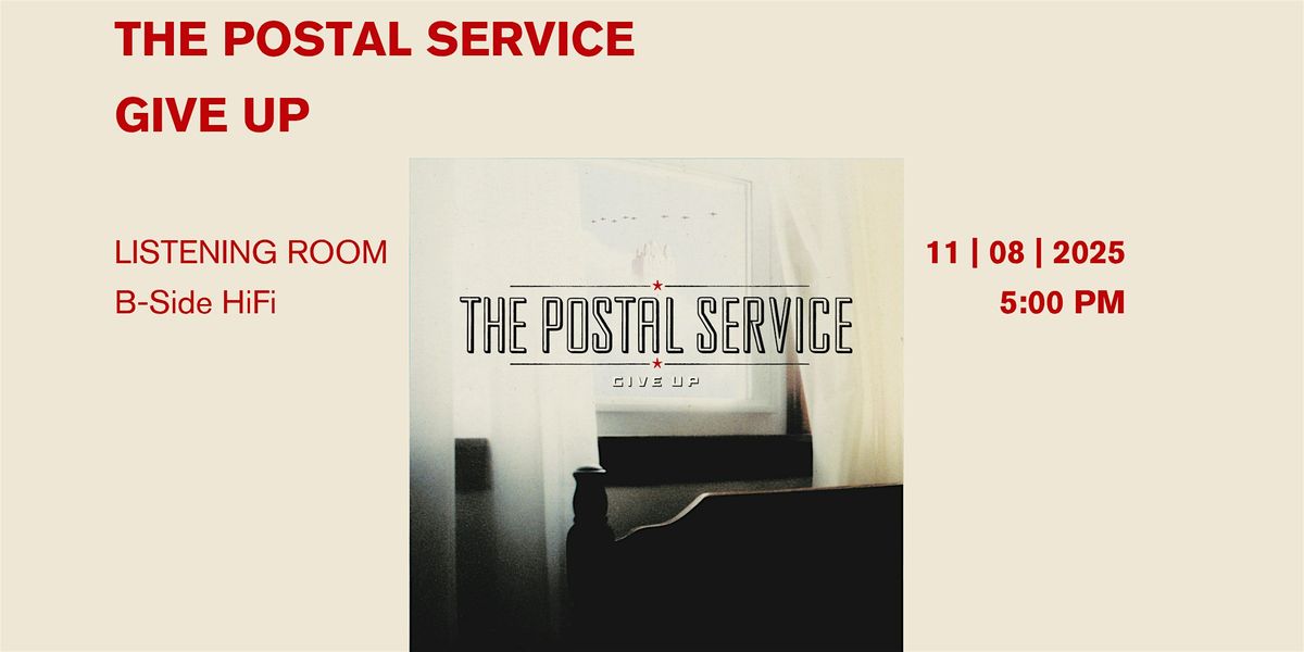 Postal Service: Give Up
