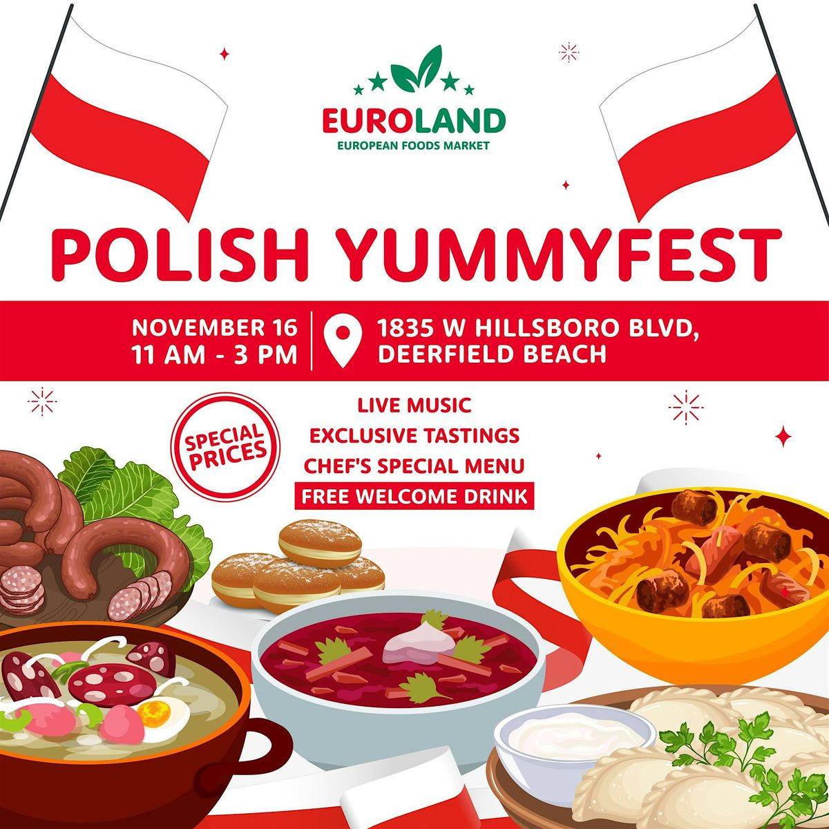 Euroland Polish YummyFest in DEERFIELD BEACH