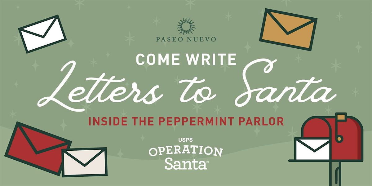 Letters to Santa at the Peppermint Parlor