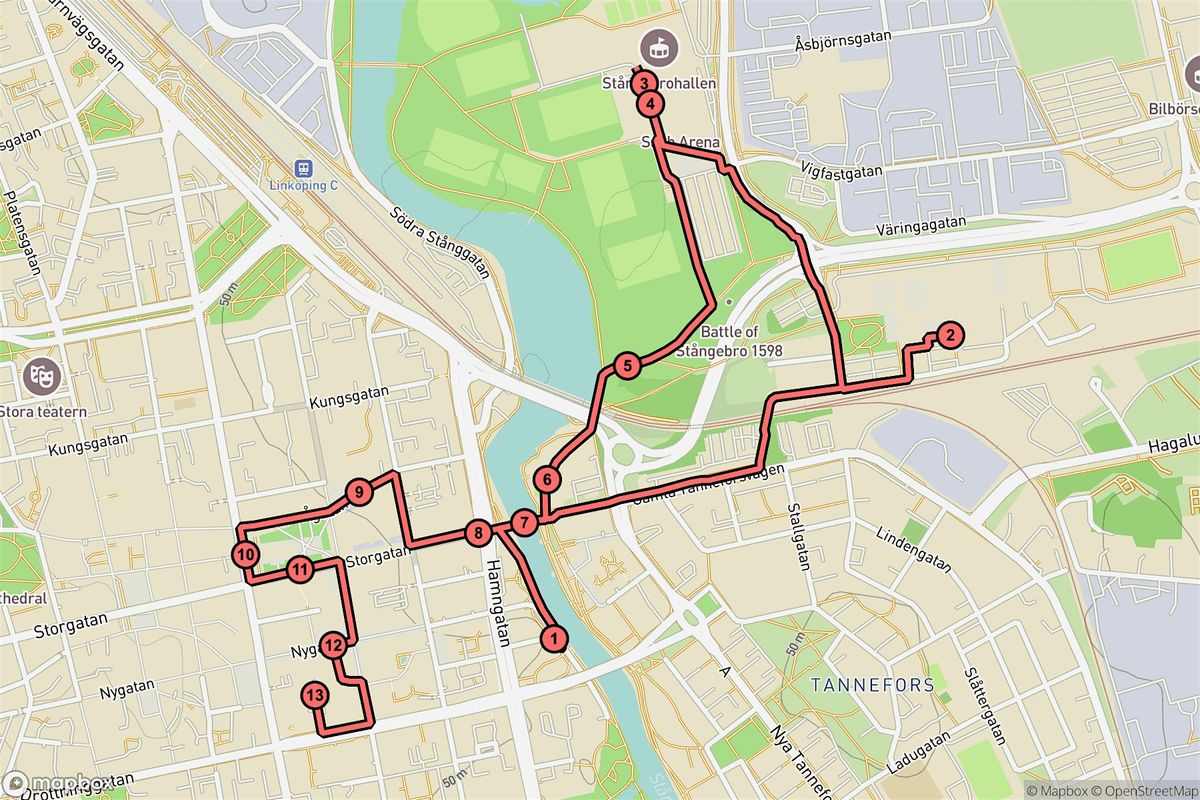 Link\u00f6ping Audio Tour: Tobacco Trails & Viking Stones