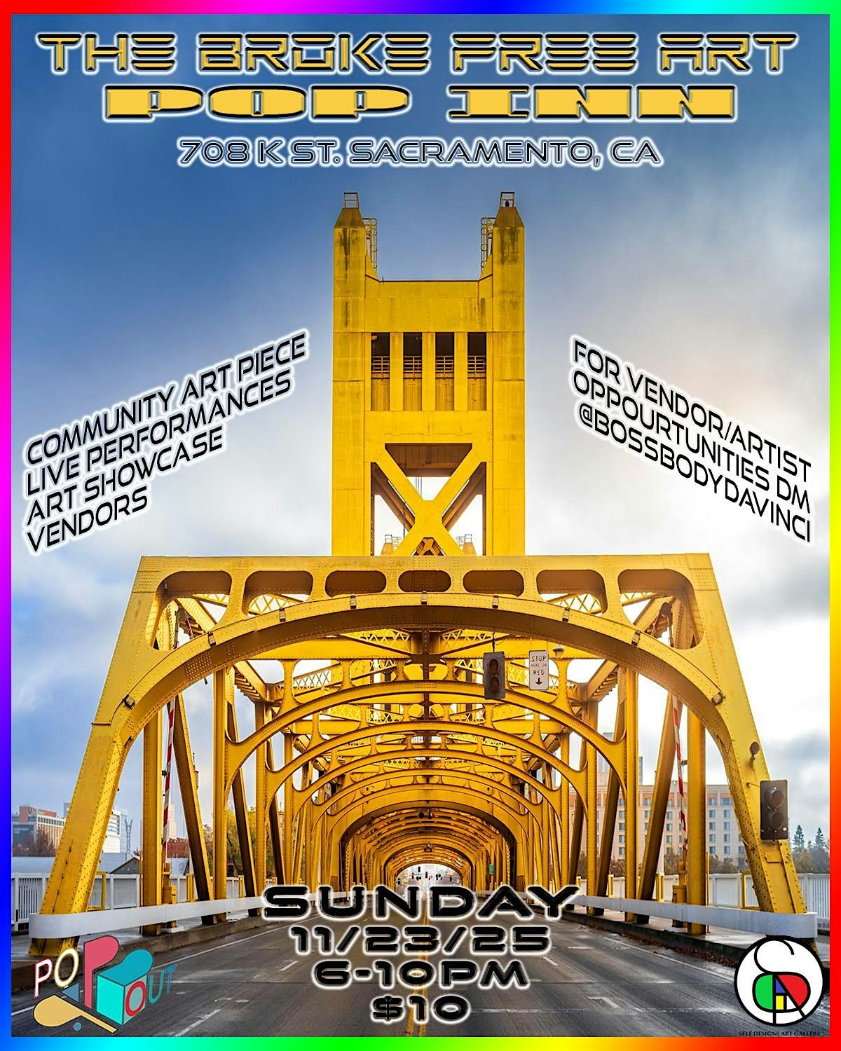 THE BROKE FREE ART: POP INN