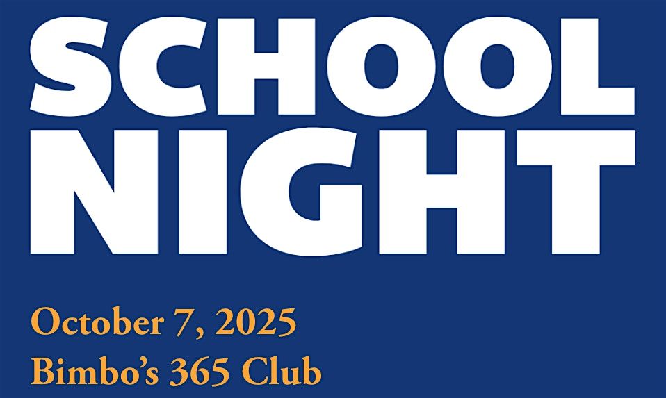 MMBay School Night: An In-Person Dinner Fundraiser (for General Admission)