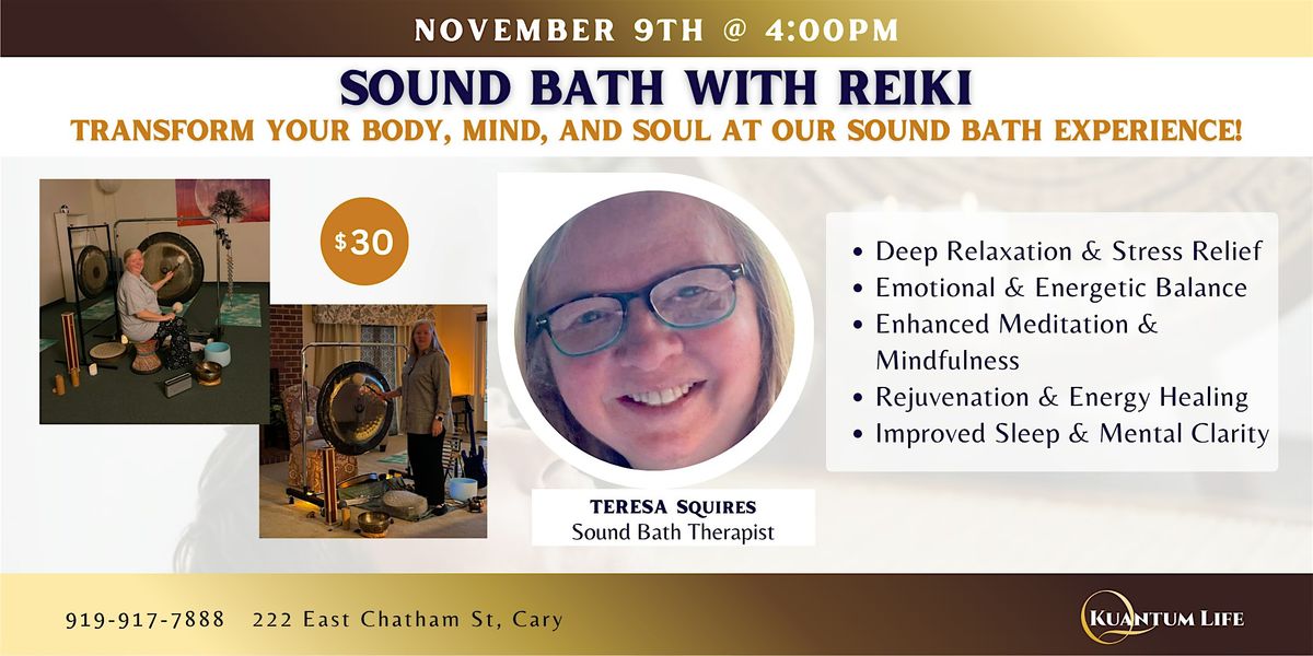 Sound Bath with Reiki