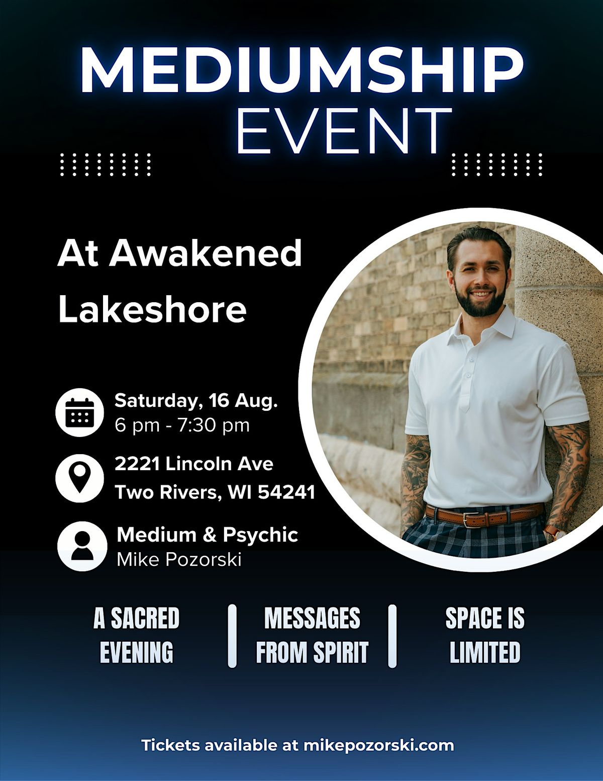 Mediumship Event Two Rivers