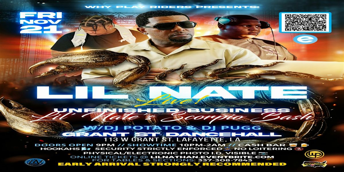 UNFINISHED BUSINESS W\/ LIL\u2019 NATE, DJ POTATO, & DJ PUGG