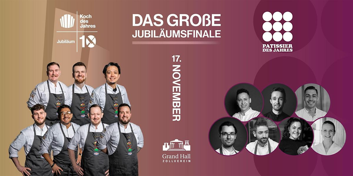 Koch des Jahres & Patissier des Jahres 2025 - Grand Finale