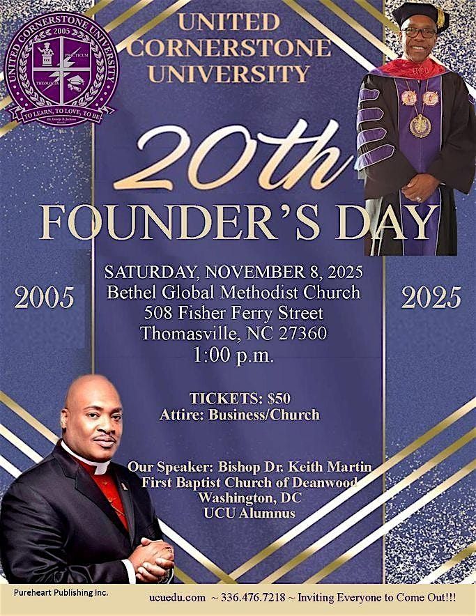 UCU 20th Founders Day Banquet