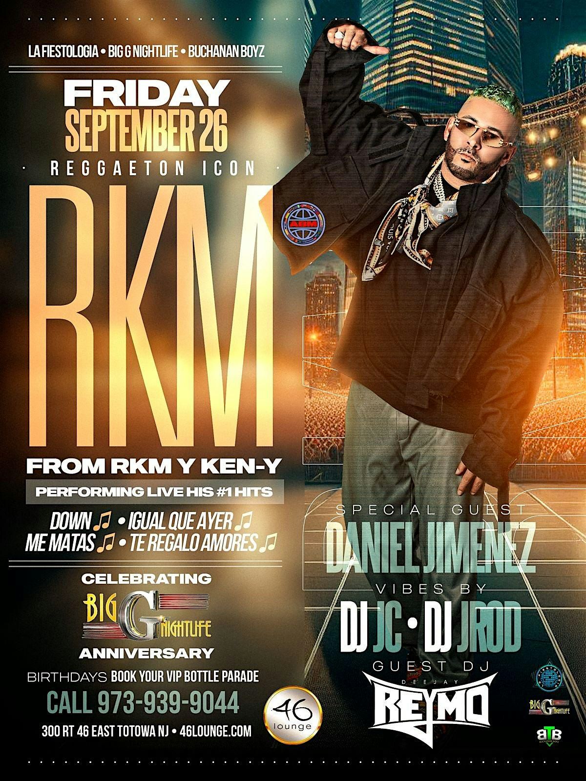 RKM from RKM & KEN-Y Performing Live at 46 Lounge Galeria Fridays at 46 ...