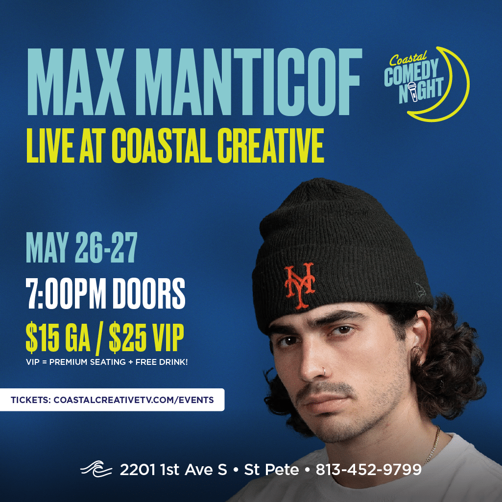 Max Manticof at Punch Line Sacramento