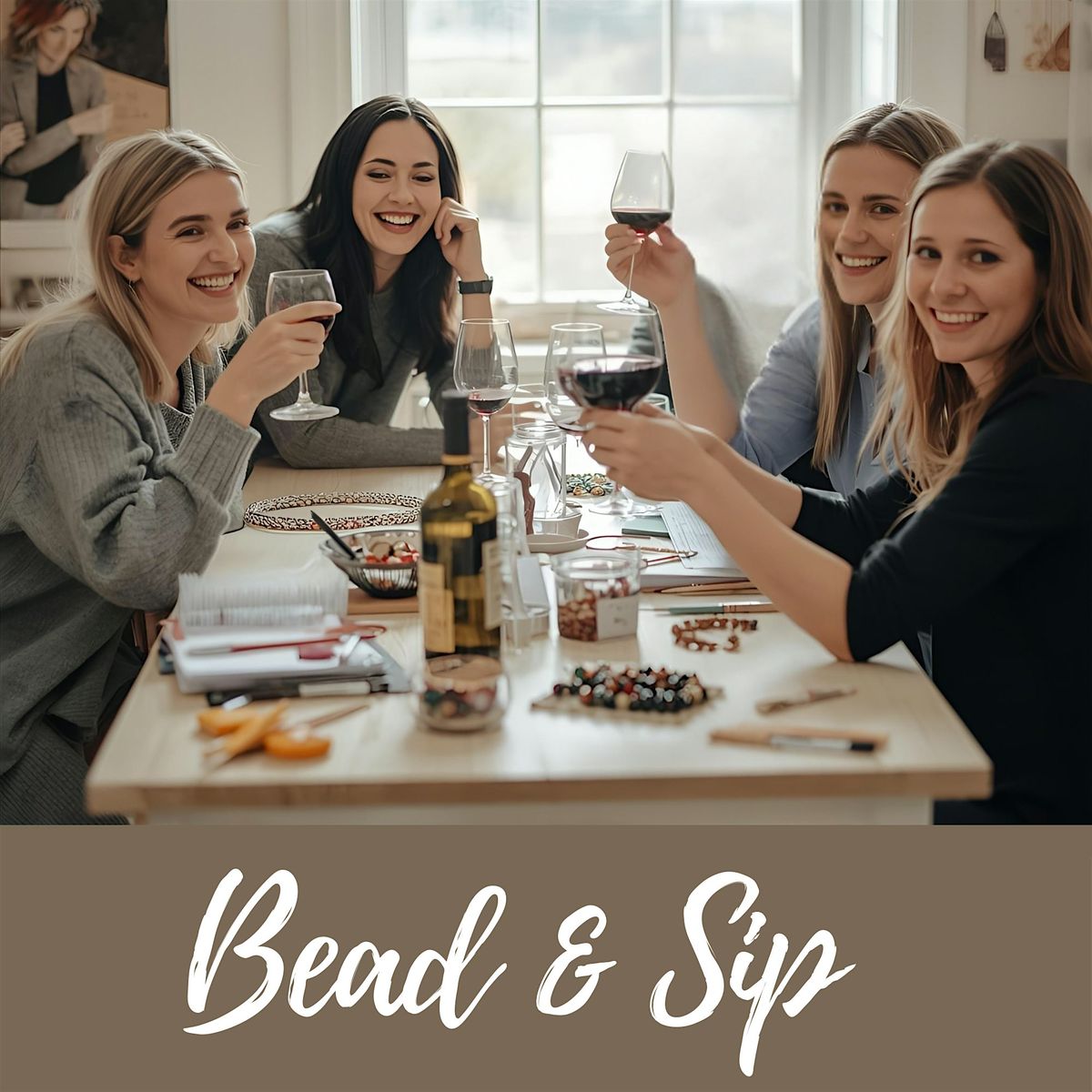 Design and Wine Beading Bracelet Making
