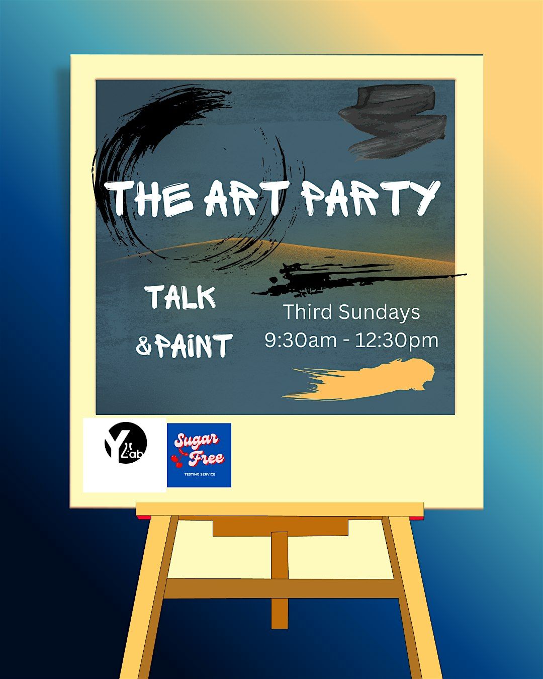 The Art Party: Talk and Paint