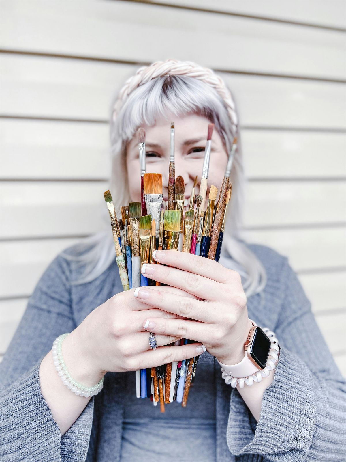 October Watercolor Paint & Sip at OMB Biergarten