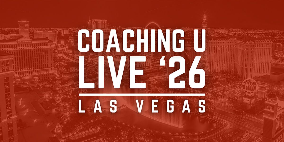 Coaching U Live 2026 - Las Vegas