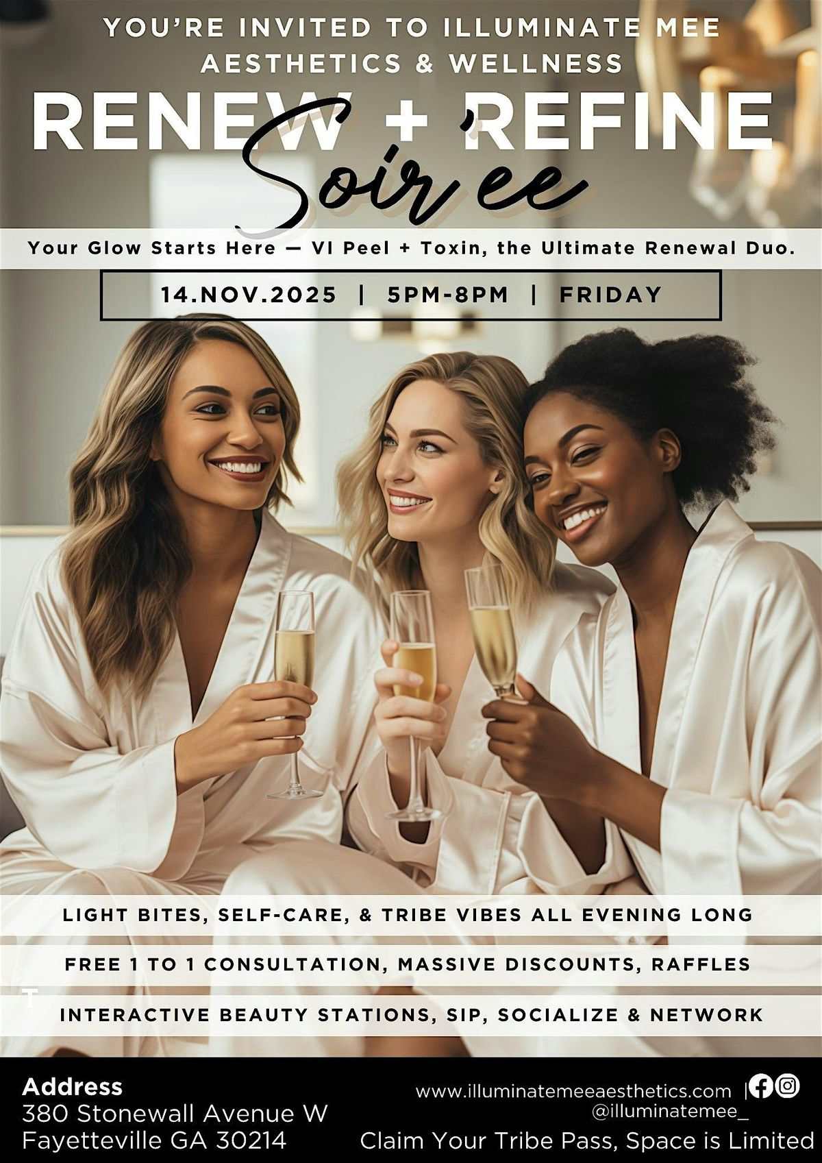 Renew & Refine Soiree at Illuminate Mee Aesthetics