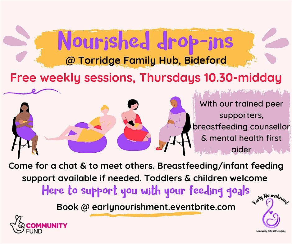 Nourished drop-in Bideford (breastfeeding & infant feeding support)