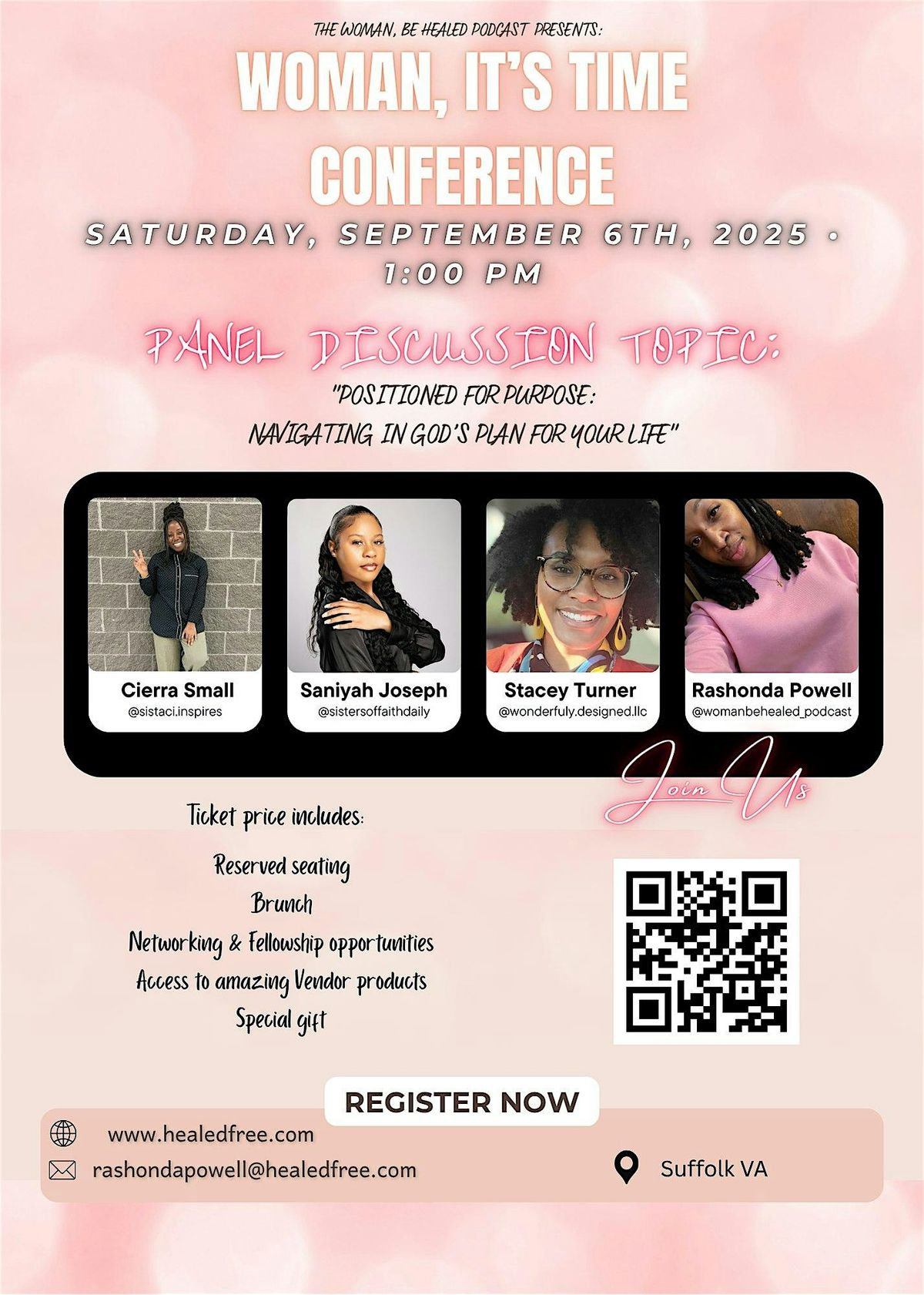 The 2nd Annual Woman, It's Time Conference