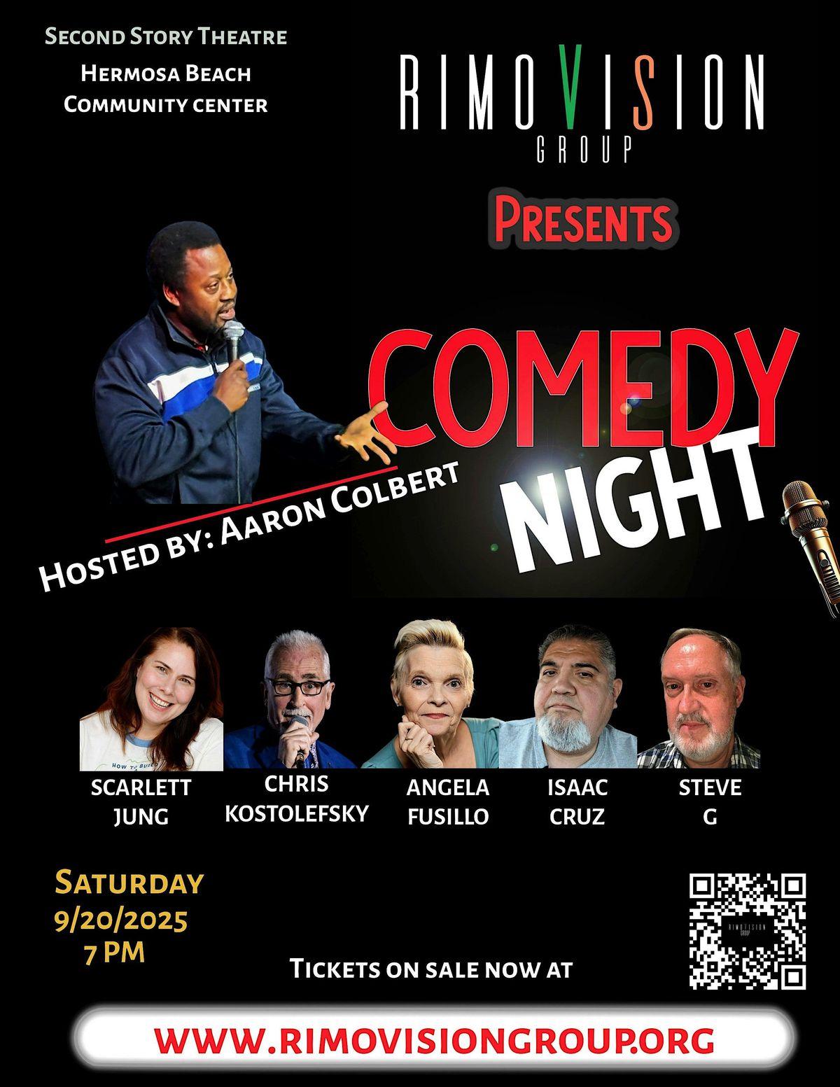 Comedy Night At Hermosa Beach - RimoVision Group