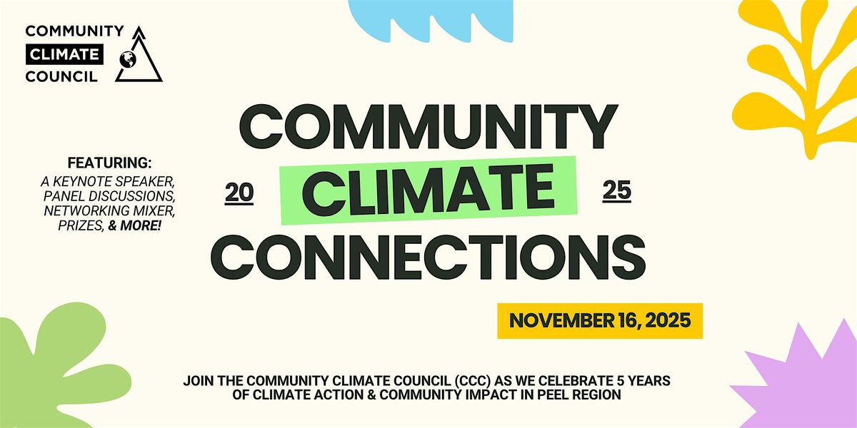Community Climate Connections: CCC's Networking Mixer