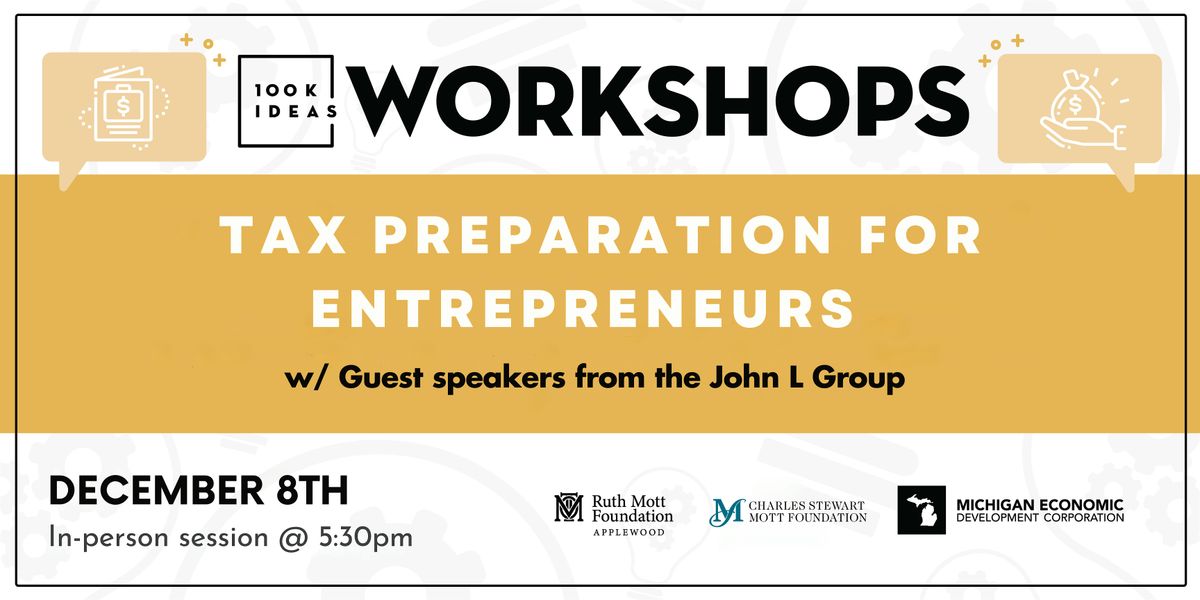 Tax Preparation for Entrepreneurs