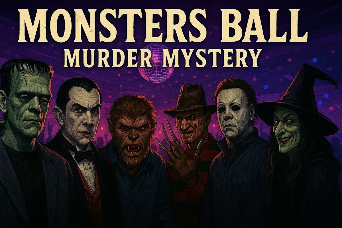 Halloween Night M**der Mystery Party: M**der At The Monsters Ball