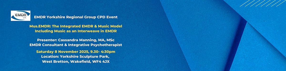 Mus.EMDR: The Integrated EMDR & Music Model -  Music as an EMDR Interweave