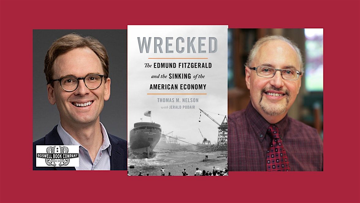 Thomas M Nelson and Jerald Podair, authors of WRECKED- a Boswell event