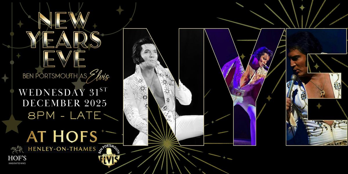 New Year's Eve with Ben Portsmouth as Elvis