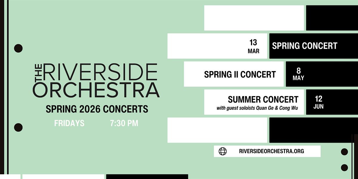 Riverside Orchestra:  Spring 2026 Bundle