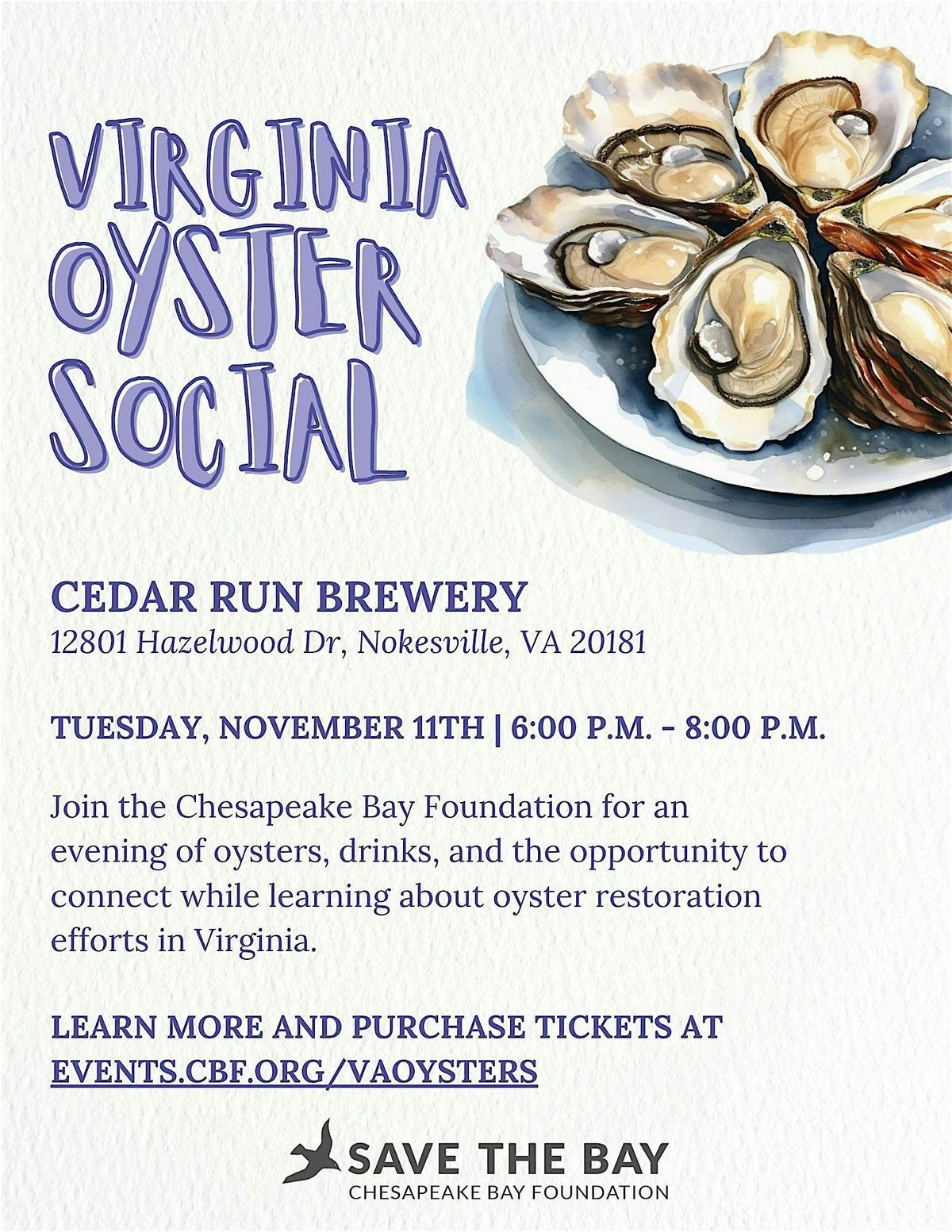 Virginia Oyster Social