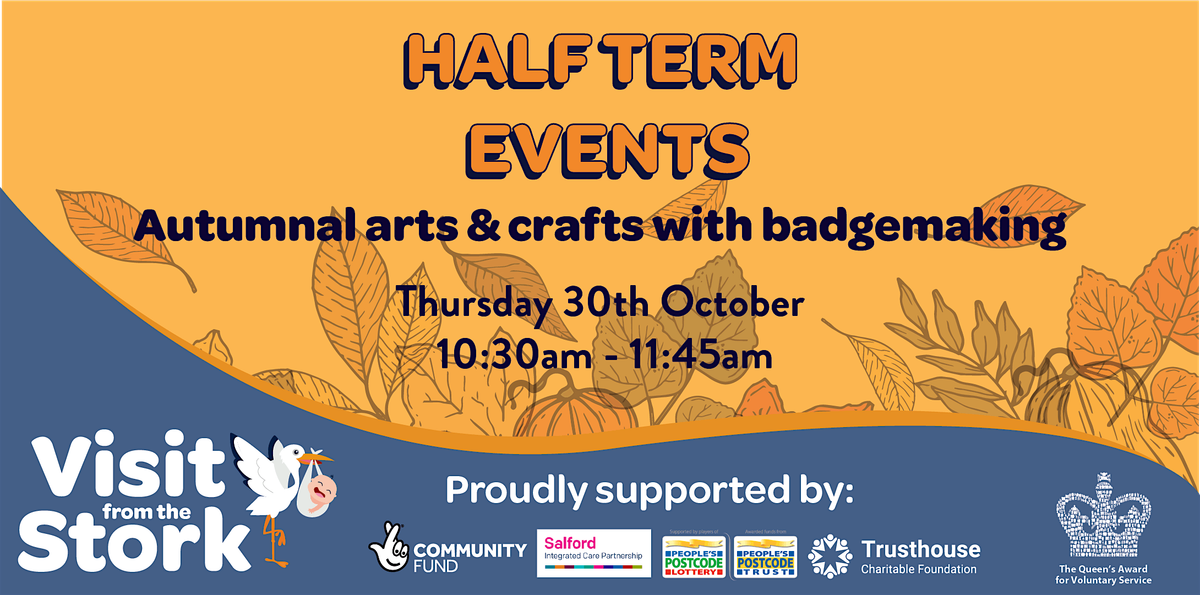 Half term Autumnal Arts & Crafts with Badge Making