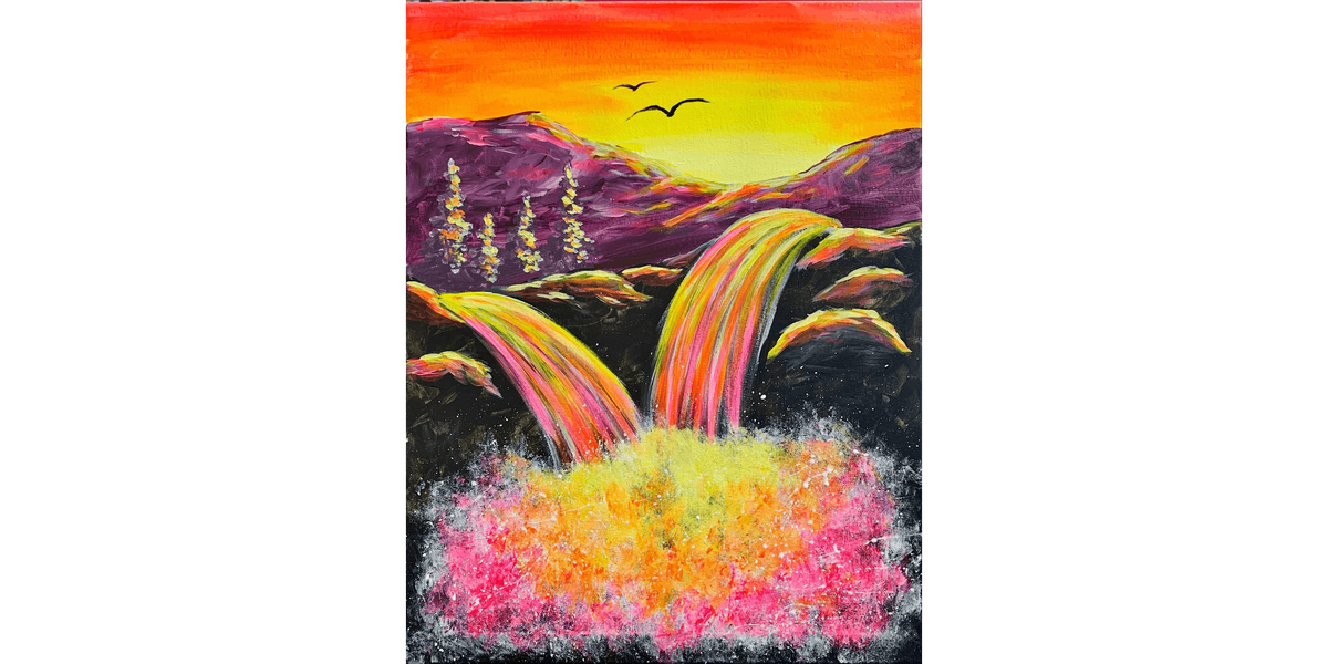Colorful Falls - Paint and Sip in Sacramento | Classpop!\u2122
