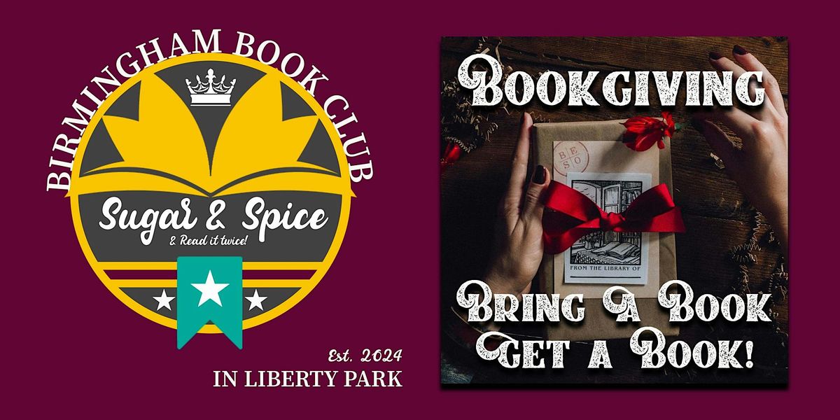 Birmingham Book Club Holiday Book giving!
