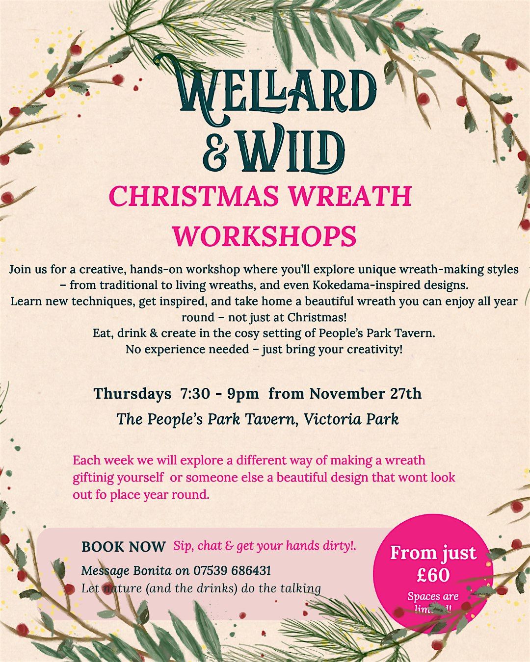 Christmas Wreath Workshops