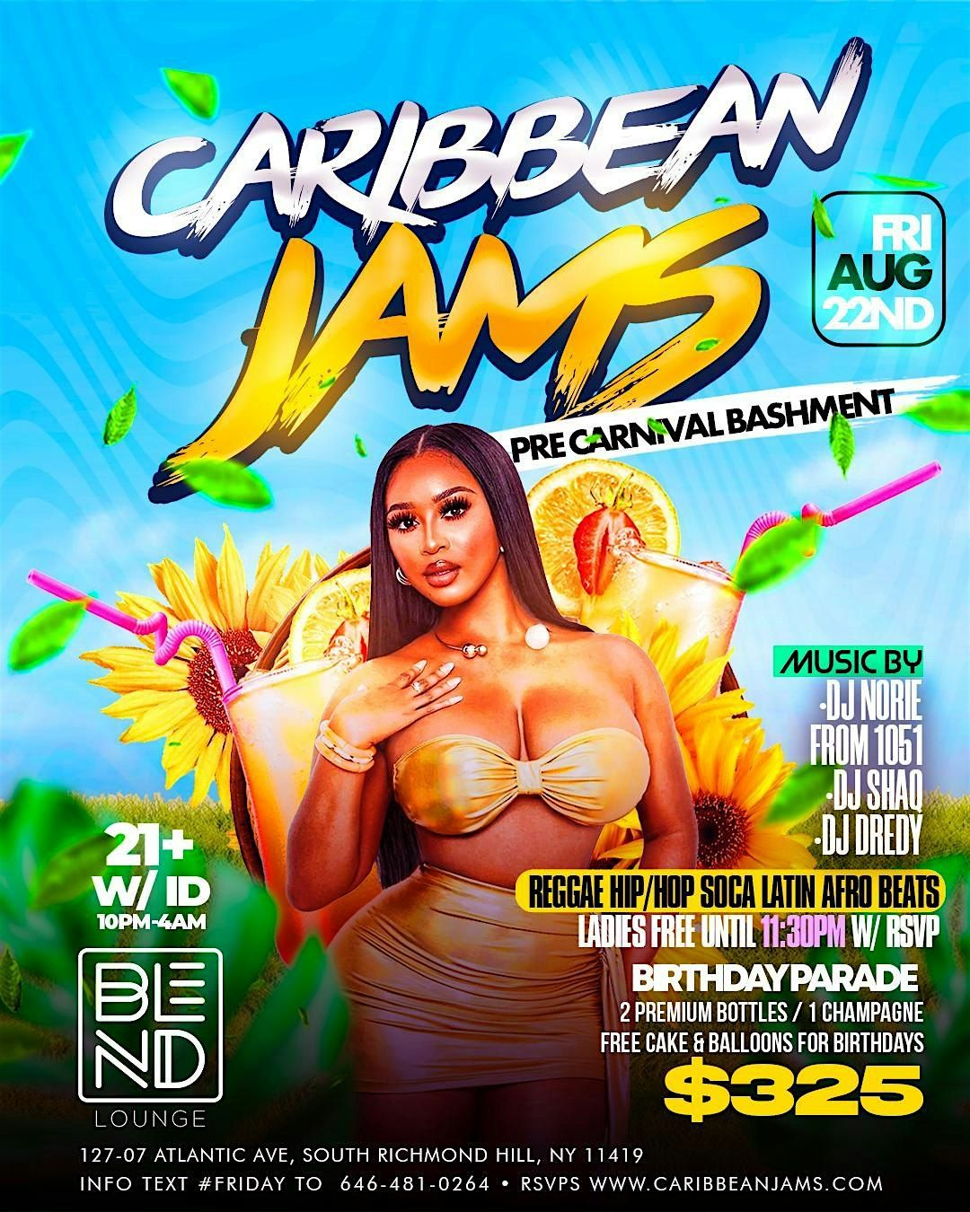 Caribbean Jams: The Ultimate Pre-Carnival Bash
