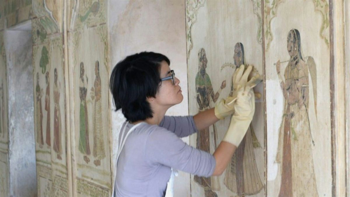 MA Conservation of Wall Paintings tours, Dec 2025