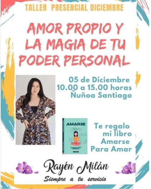 Taller De Amor Propio Y La Magia De Tu Poder Personal Castillo Ñuñoa Santiago Rm December 5240