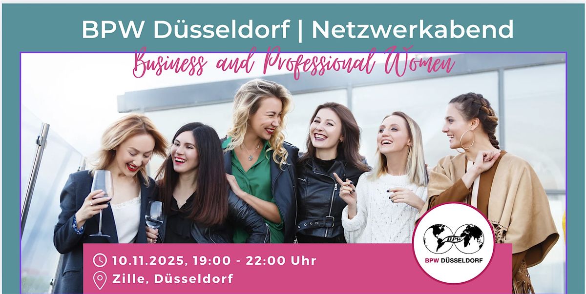 BPW D\u00fcsseldorf e.V.: Netzwerkabend im November