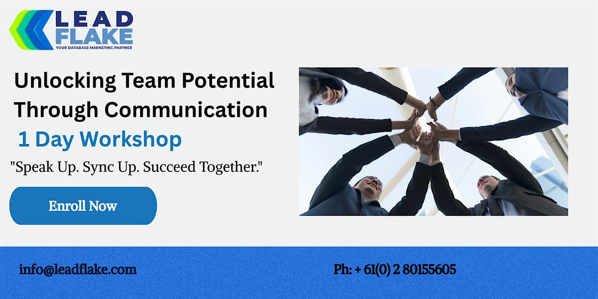Empowering Teams Through Effective Communication - Workshop in Napier