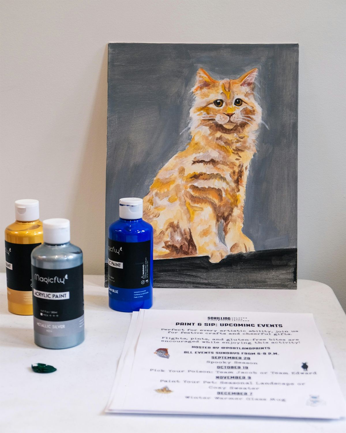 Paint Your Pet Night at Schilling Cider