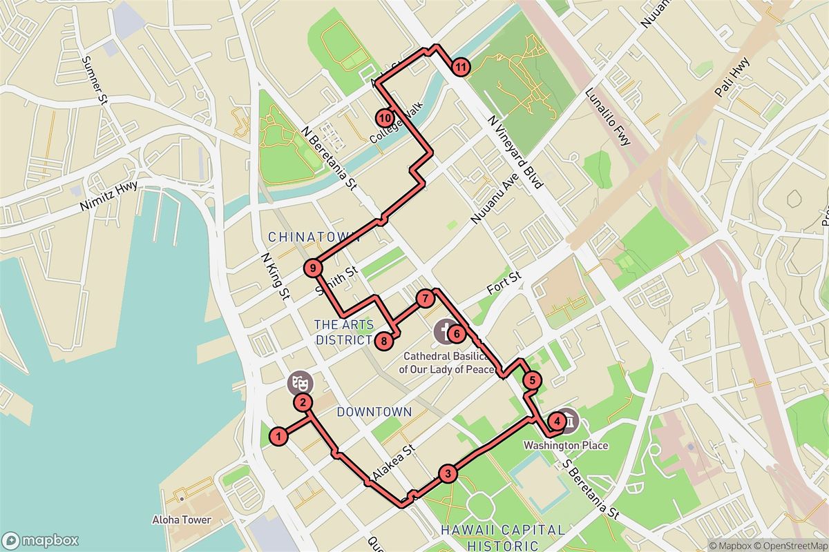 Honolulu Audio Tour: Timeless Echoes of Downtown's Historic Heart