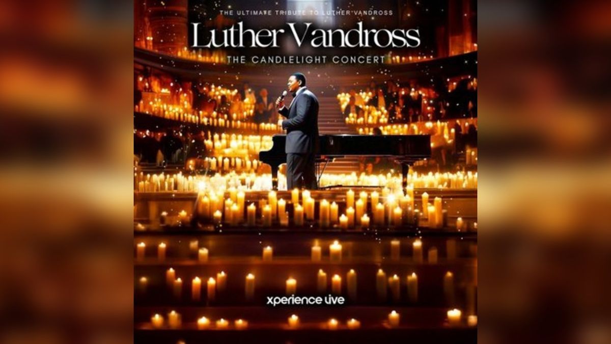 Luther Live - Luther Vandross at The Oval Hall at Sheffield City Hall
