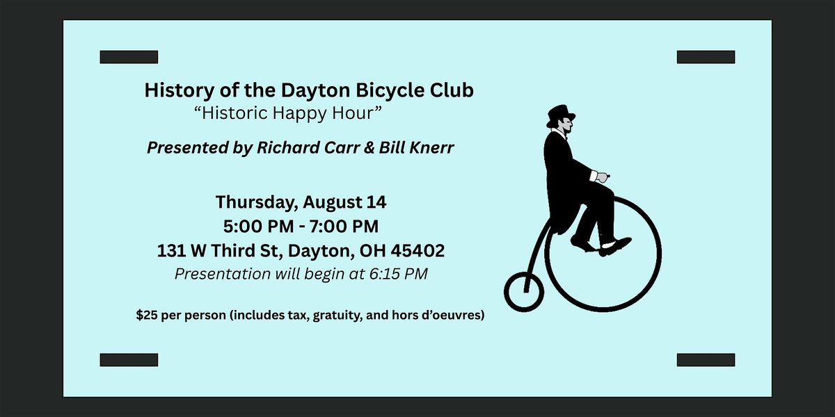 Members-Only History of the Dayton Bicycle Club