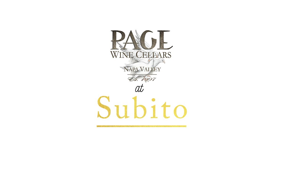 Page Wine Cellars Wine Dinner at the Lytle Park Hotel